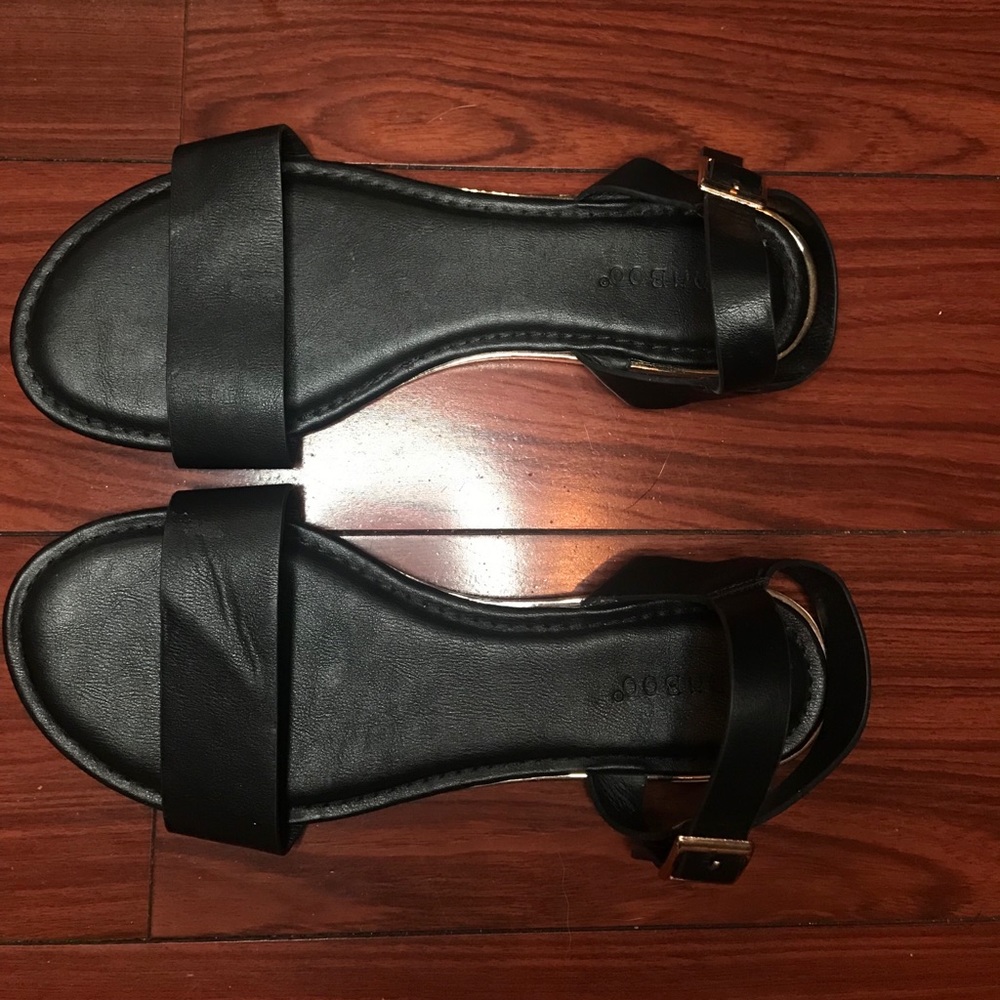 Black Sandals from Lulus